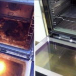 Πώς καθαρίζει εύκολα ο φούρνος της κουζίνας από τους κολλημένους λεκέδες
