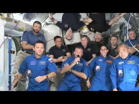 Στο Διεθνή Διαστημικό Σταθμό το πλήρωμα του Crew 7