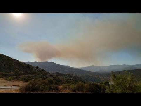 Κύπρος: Σε ύφεση η πυρκαγιά στην Επαρχία Λεμεσού- Ενεργό μέτωπο μεταξύ Φασούλας – Αψιού
