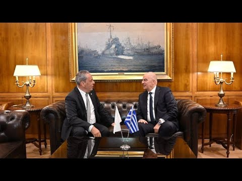 Ελλάδα: Πρώτη συνάντηση Νίκου Δένδια - Βασίλη Πάλμα
