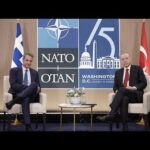 Σε καλό κλίμα η συνάντηση Μητσοτάκη-Ερντογάν