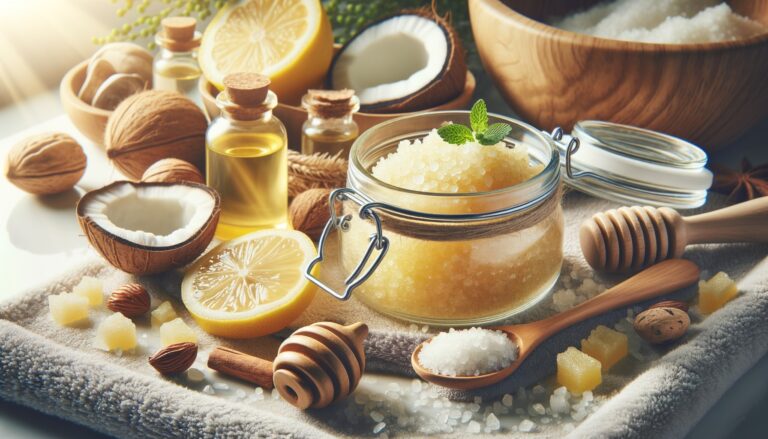DIY Scrub Ζάχαρης για Λαμπερή Επιδερμίδα – Πώς να το Φτιάξετε Βήμα-Βήμα!