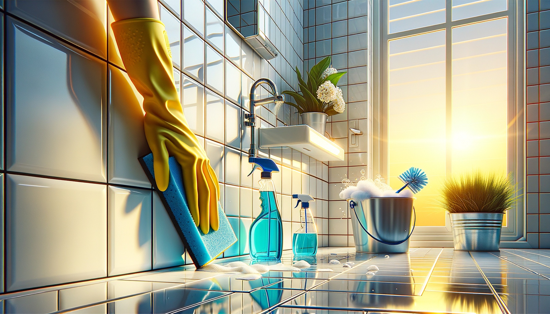 Πώς να Καθαρίσεις τα Πλακάκια του Μπάνιου σου Εύκολα και Αποτελεσματικά – Ο Απόλυτος Οδηγός για Λάμψη & Υγιεινή!