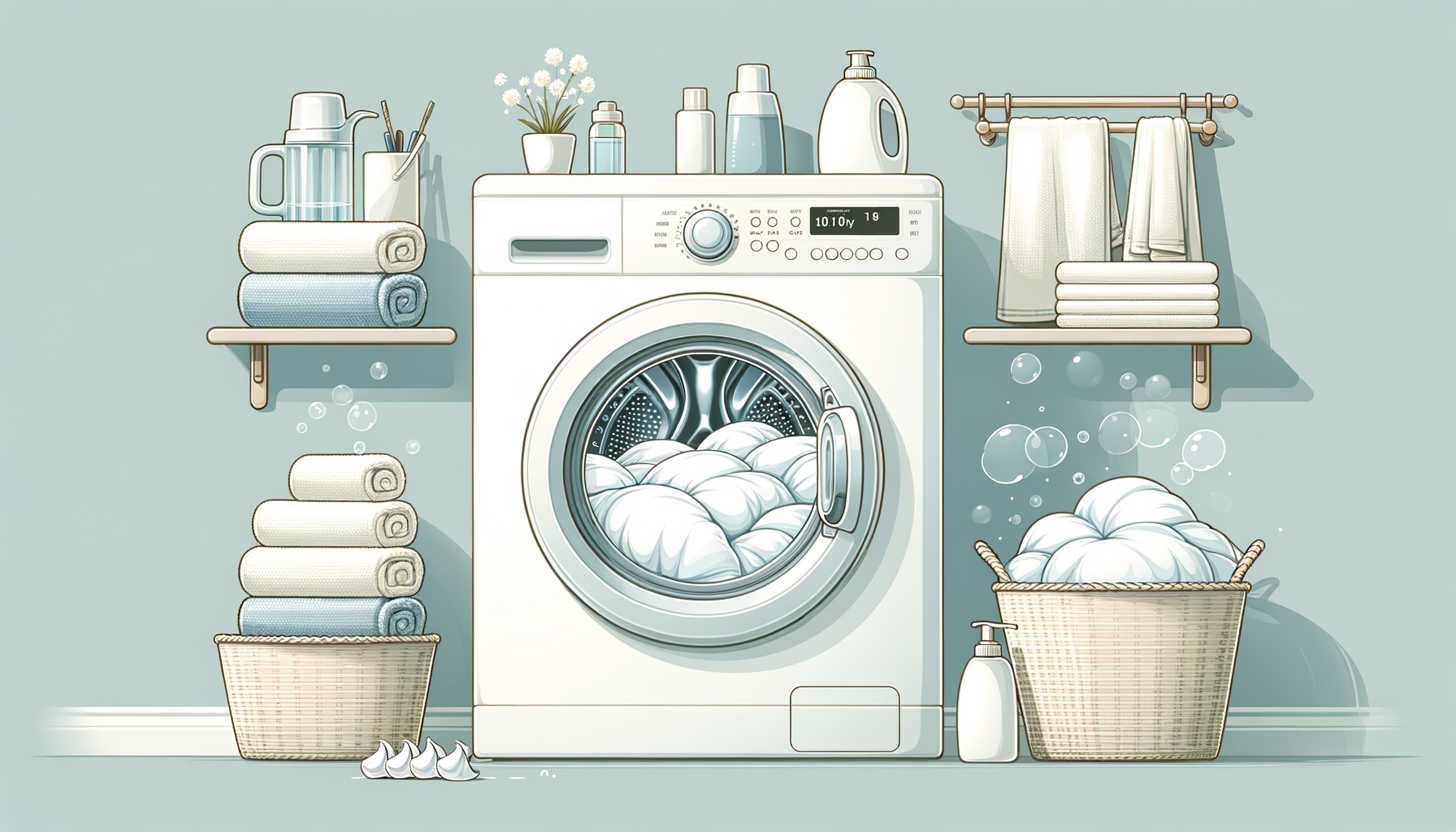 Πώς να Πλύνεις το Πάπλωμά σου στο Πλυντήριο – Ο Βήμα-Βήμα Οδηγός για Φρεσκάδα & Άνεση!