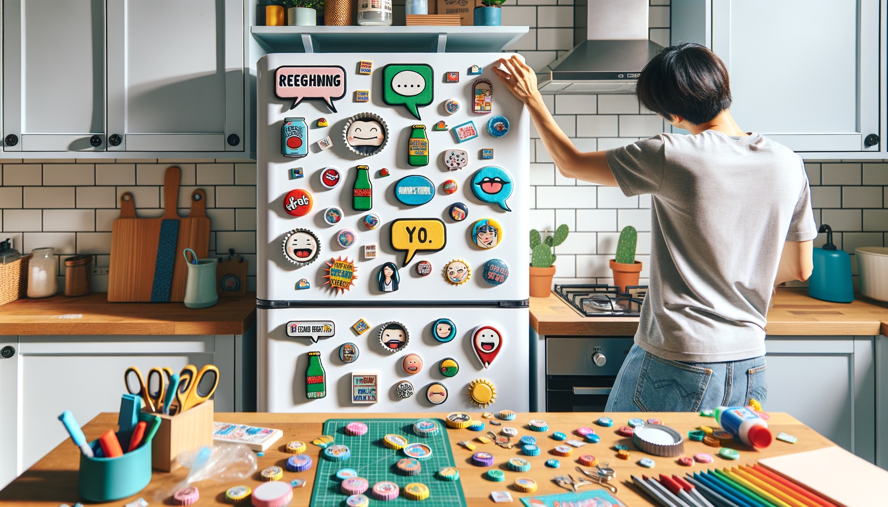 9 Αστείοι Τρόποι για να Ανανεώσεις τα Μαγνητάκια του Ψυγείου σου με Ελάχιστα Χρήματα