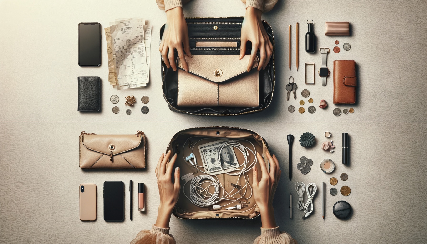 6 Έξυπνοι Τρόποι για να Εξαφανίσεις την Ακαταστασία στην Τσάντα σου (Με Απόλυτη Λογική!)