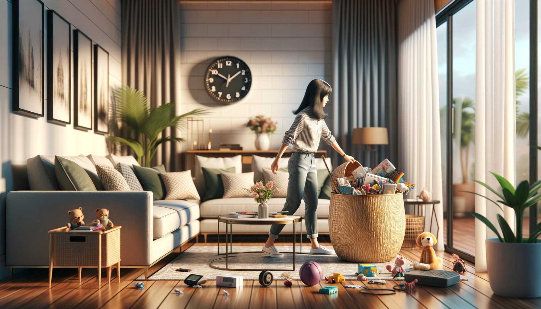 9 Έξυπνα Κόλπα για να Κρύψεις την Ακαταστασία Πριν Έρθουν Καλεσμένοι (Σε 15 Λεπτά!)