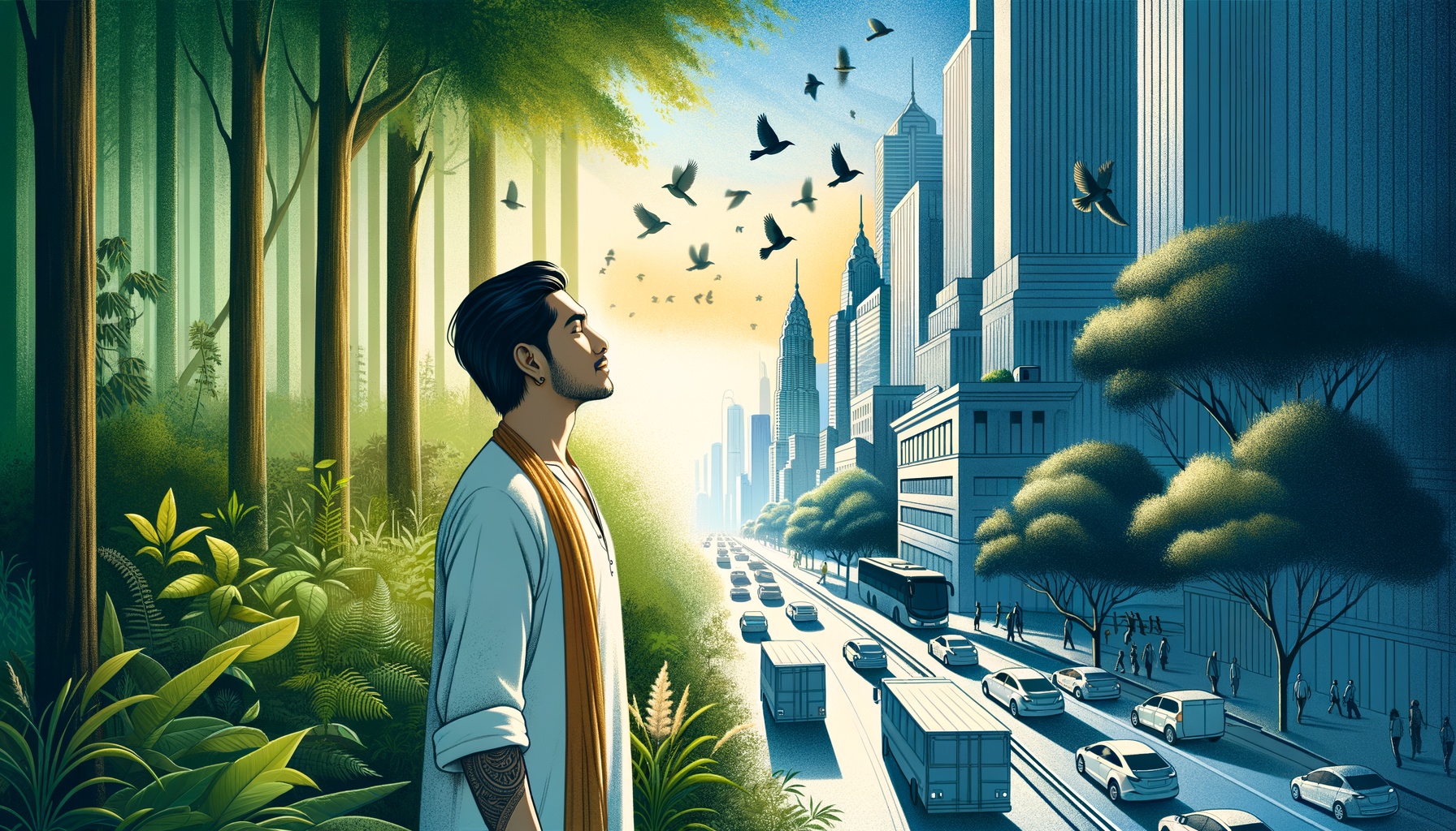 Περπάτημα στη φύση vs περπάτημα στην πόλη: Ποιο Μειώνει Πιο Αποτελεσματικά το Στρες;