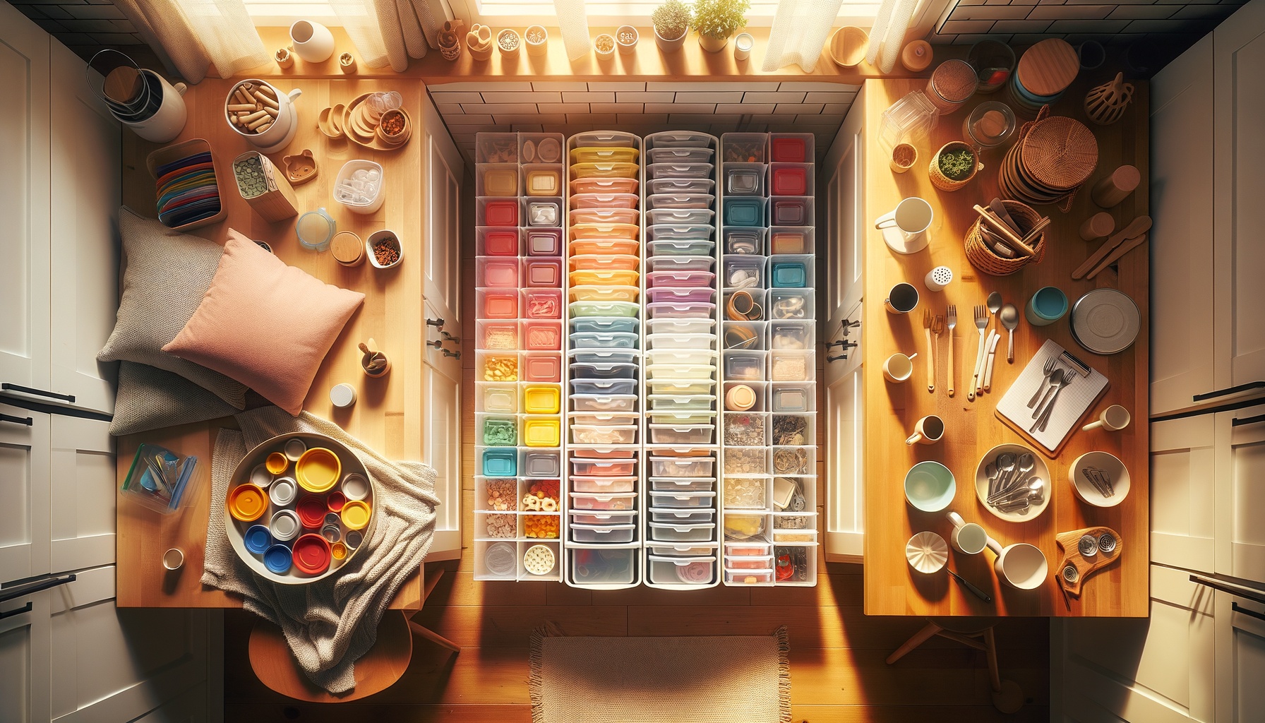 9 Έξυπνοι Τρόποι για Οργάνωση Καπακιών Τάπερ Χωρίς να Τρελαθείς!