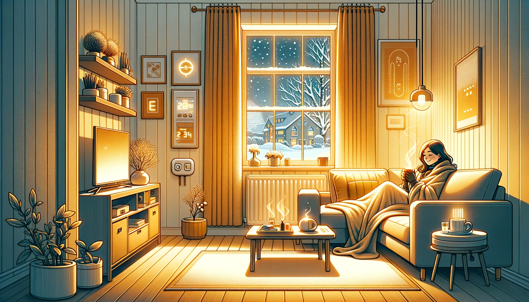 9 Έξυπνοι Τρόποι για εξοικονόμηση θέρμανσης στο σπίτι σου (Χωρίς να Κρυώνεις!)