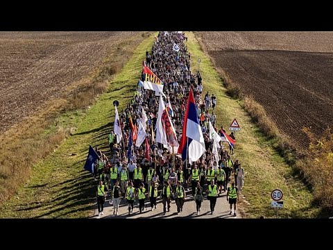 Σερβία: Ένας χρόνος από την τραγωδία του Νόβι Σαντ - Μεγάλες αντικυβερνητικές κινητοποιήσεις