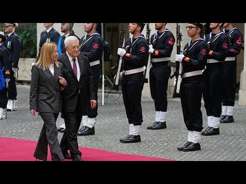 Ιταλία: Συνάντηση της Τζόρτζια Μελόνι με τον πρόεδρο της Παλαιστινιακής Αρχής Μαχμούντ Αμπάς