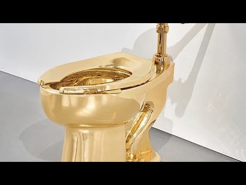 Η χρυσή τουαλέτα επιστρέφει σε δημοπρασία με τιμή εκκίνησης 10 εκατ. δολαρίων