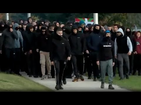 Συγκρούσεις ακροαριστερών διαδηλωτών - αστυνομίας σε πανεπιστήμιο στην Παμπλόνα