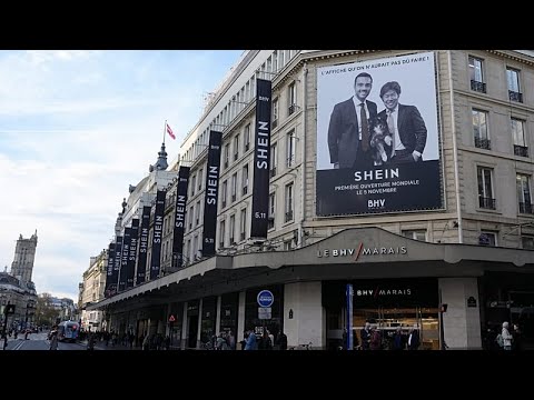 Η Shein ανοίγει το πρώτο μόνιμο κατάστημά της στο Παρίσι εν μέσω του σκανδάλου παιδικής...