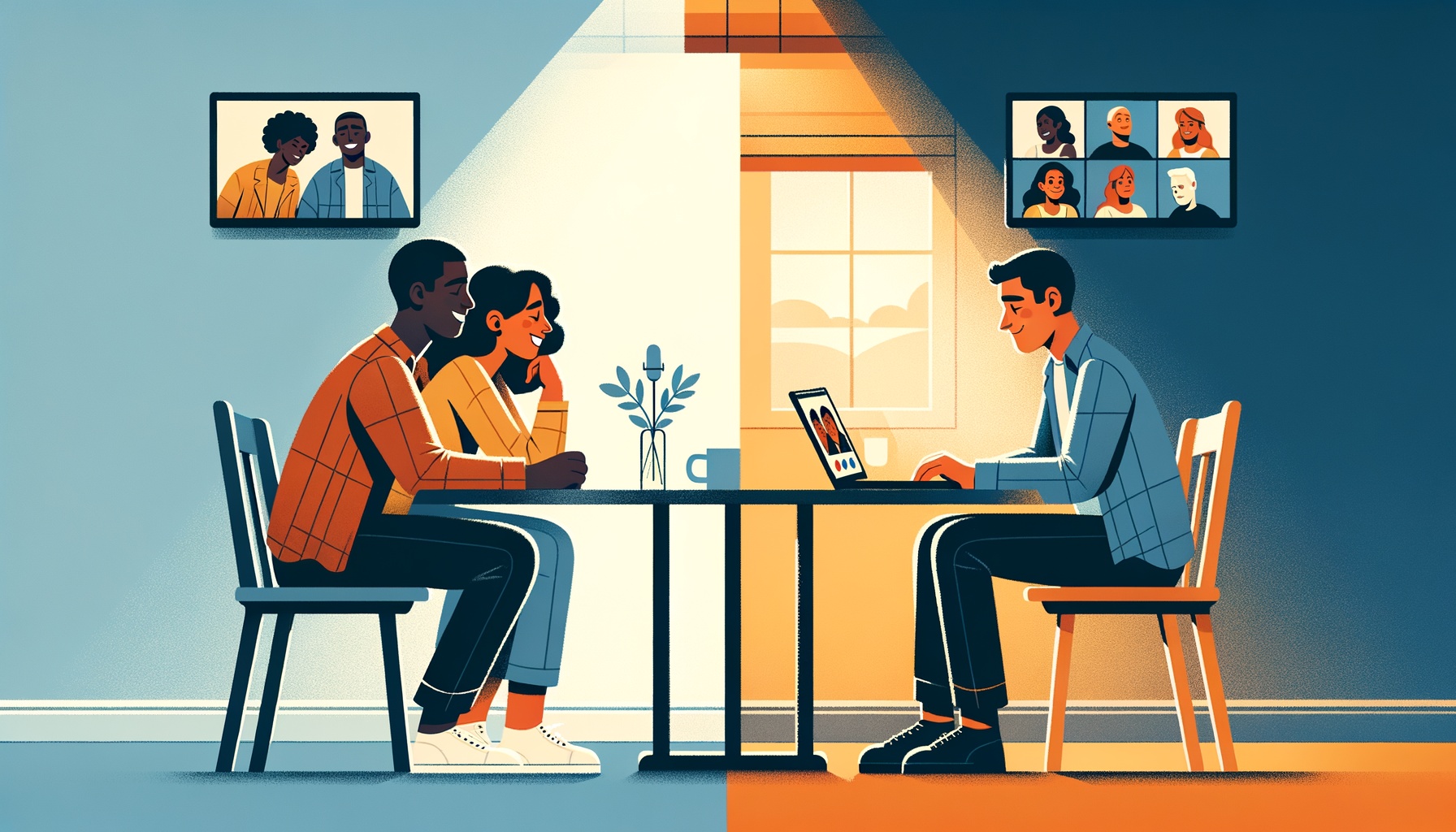 Επικοινωνία δια ζώσης vs βιντεοκλήση: Ποια δυναμώνει πραγματικά τις σχέσεις σου;