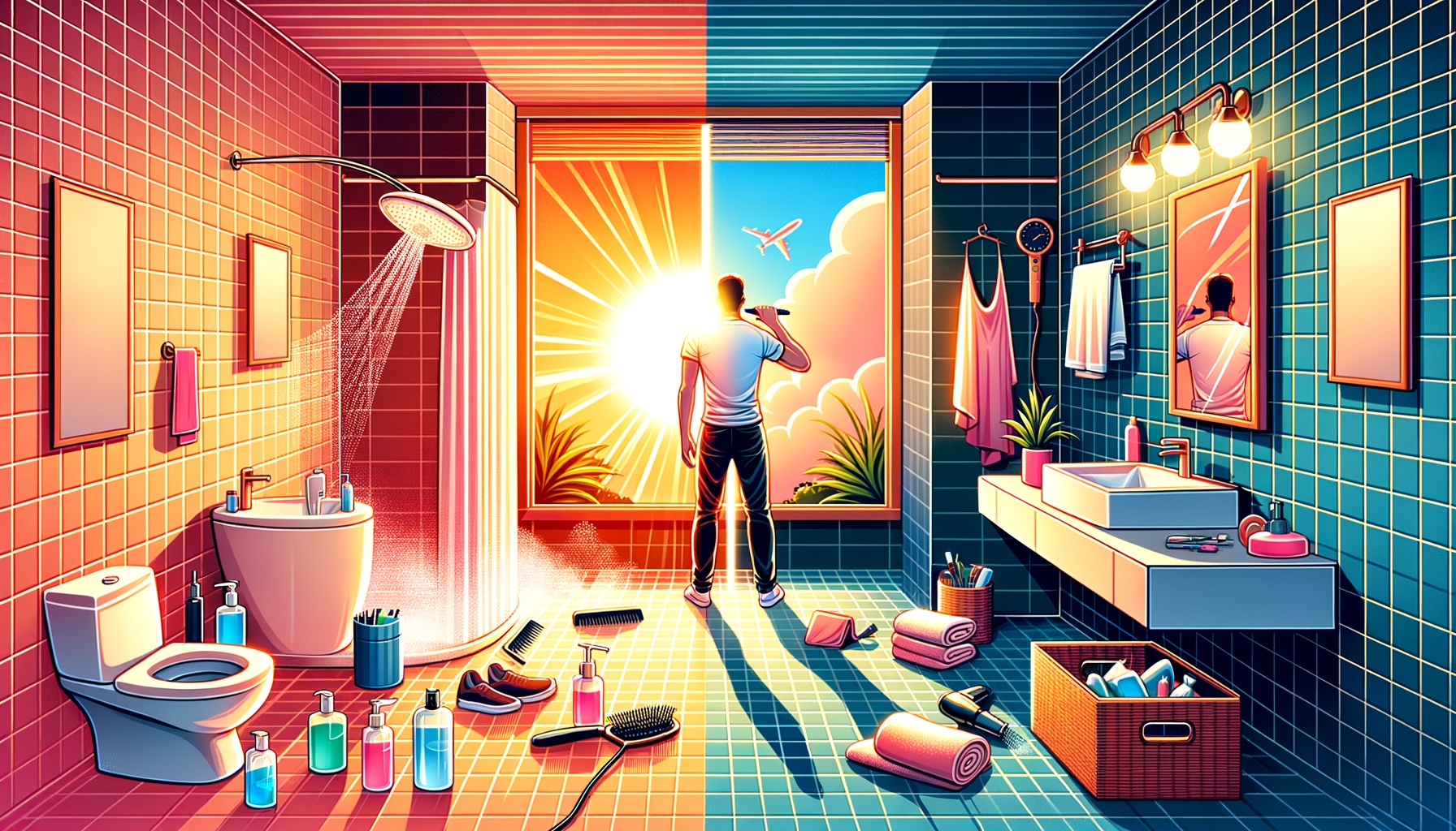 9 Έξυπνοι Τρόποι για Πιο Γρήγορη Πρωινή Ρουτίνα Μπάνιου (Χωρίς Πανικό)