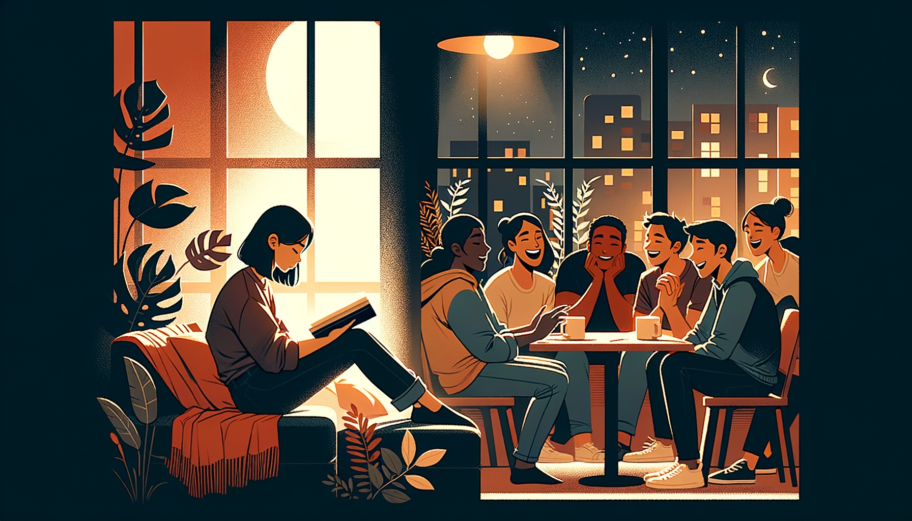 Μοναχικός χρόνος vs παρέα: Ποιος σε Γεμίζει Πραγματικά;