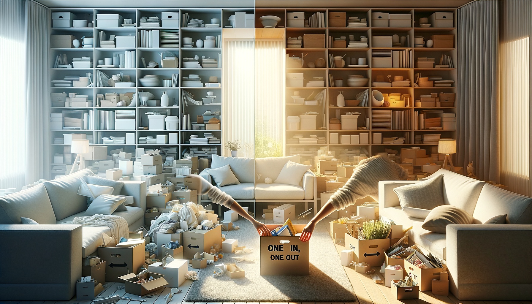 Κανόνας ένα μέσα ένα έξω: Μπορεί όντως να σώσει το σπίτι σου από την ακαταστασία;