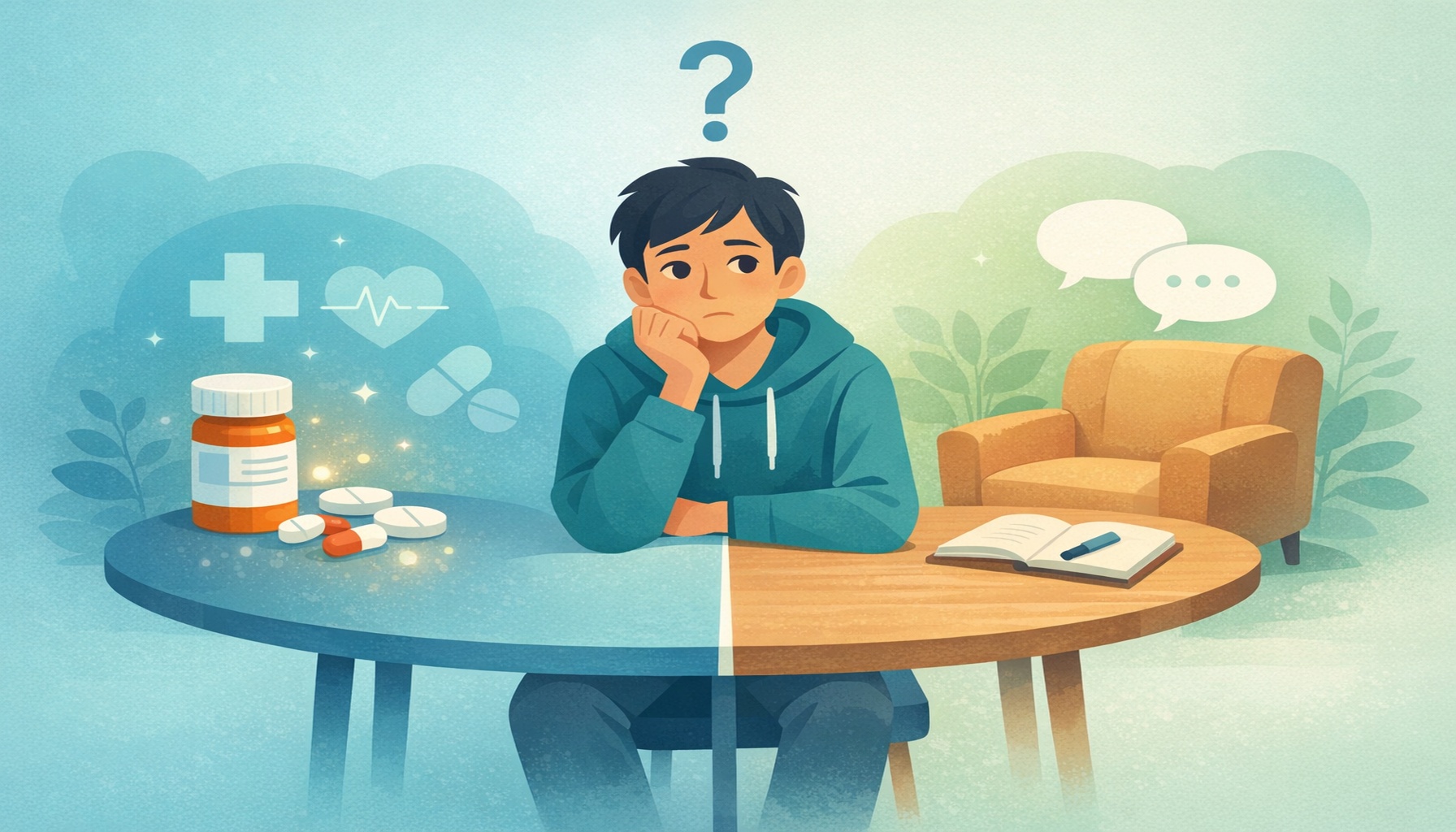 Θεραπεία άγχους: φαρμακευτική αγωγή ή ψυχοθεραπεία – τι σε βοηθά περισσότερο;