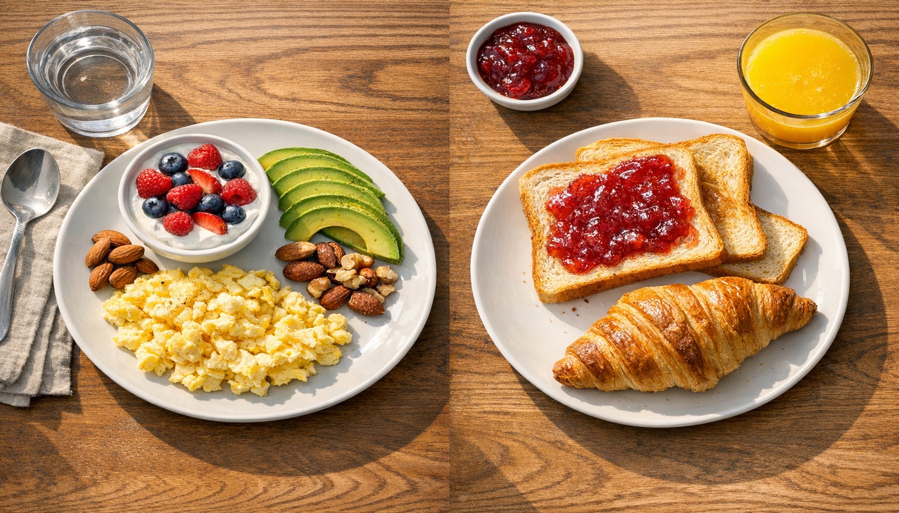 Πρωινό με πρωτεΐνη vs υδατάνθρακες: ποιο στηρίζει καλύτερα ενέργεια και βάρος;