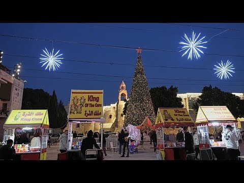 Η Βηθλεέμ γιορτάζει ξανά τα Χριστούγεννα - Σταδιακή επιστροφή των τουριστών ύστερα από δύο χρόνια