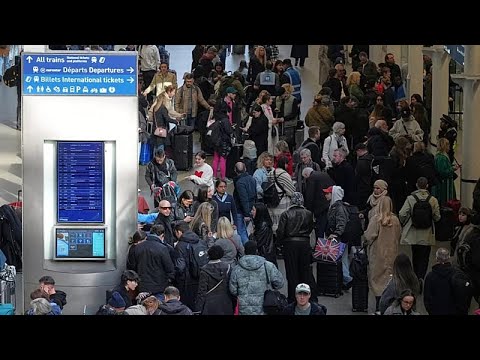 Σήραγγα της Μάγχης: Χάος στις σιδηροδρομικές μεταφορές- Ομαλοποιείται σταδιακά η κατάσταση