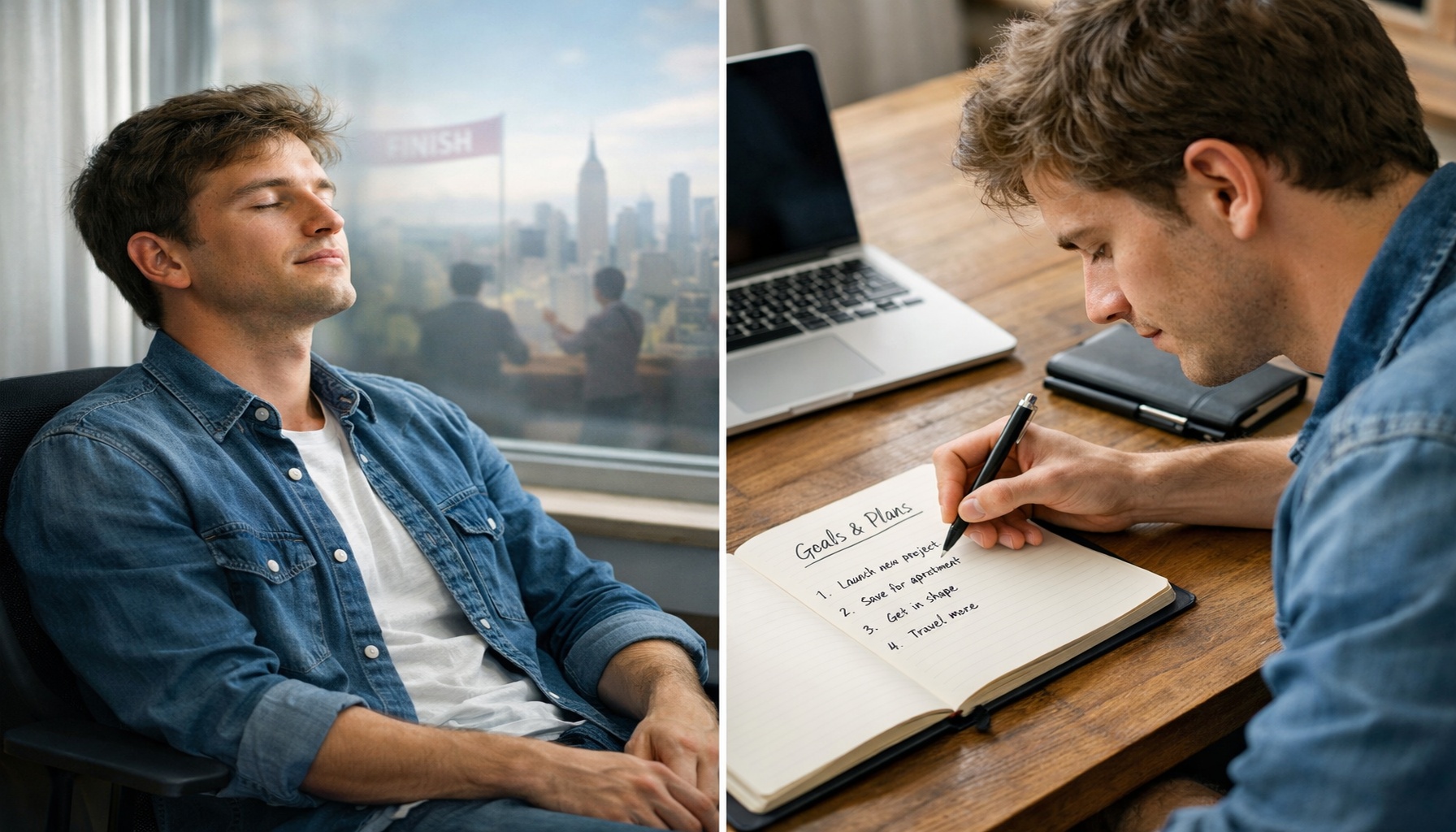 Νοητική απεικόνιση στόχων vs γραπτός προγραμματισμός: τι φέρνει πιο γρήγορα αποτελέσματα;