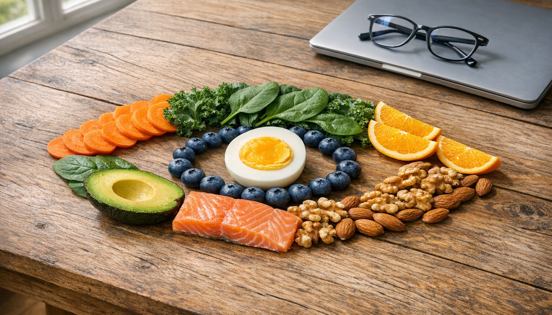 Τροφές για καλή όραση: στοχευμένη διατροφή για υγιή μάτια