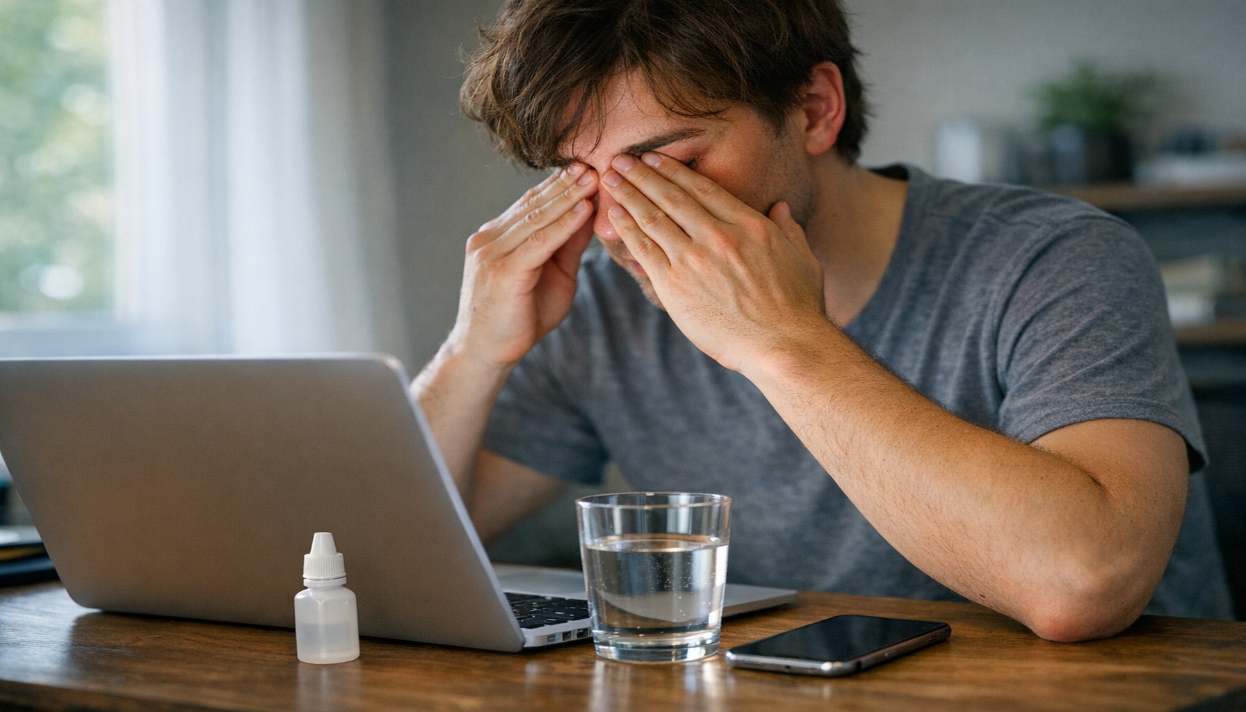 Ξηροφθαλμία από οθόνες: 7 απλές κινήσεις για μάτια που δεν καίνε