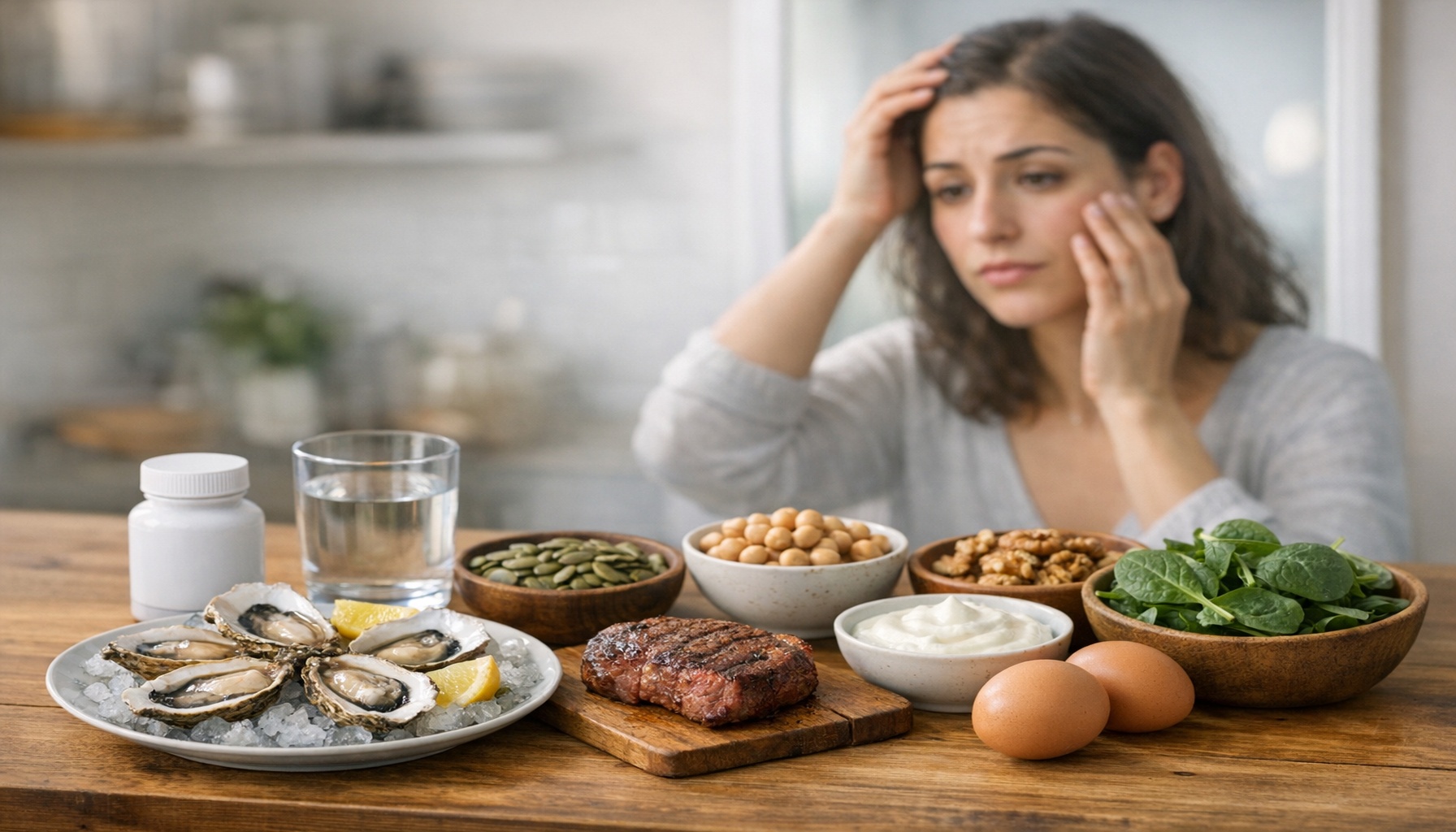 Ψευδάργυρος στον οργανισμό: 7 σημάδια έλλειψης και πώς να τον ενισχύσεις