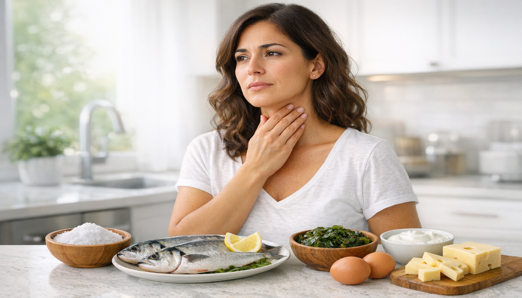 Ανεπάρκεια ιωδίου: ύπουλα συμπτώματα και απλές διατροφικές λύσεις!