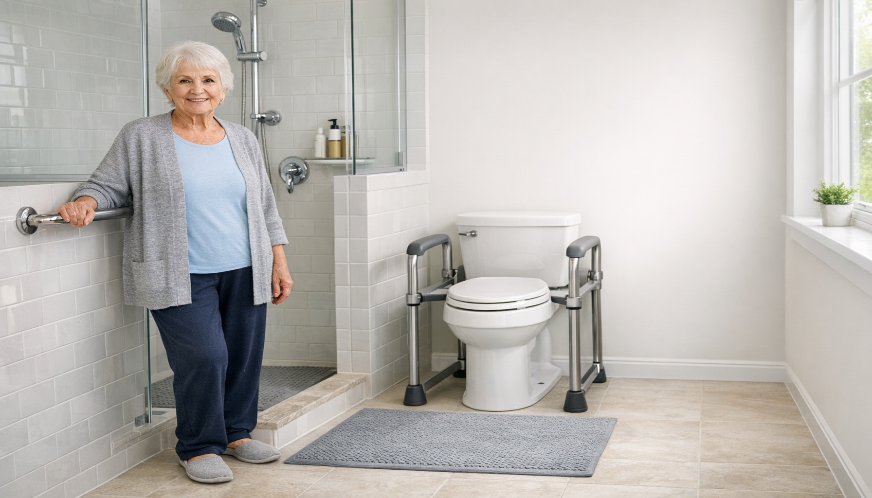 Ασφάλεια στο μπάνιο ηλικιωμένων: 7 πρακτικά βήματα για λιγότερες πτώσεις!