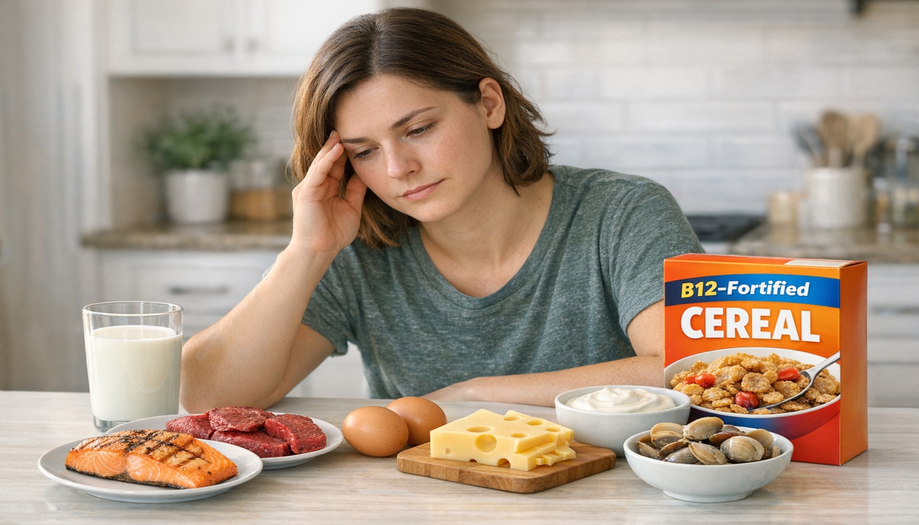 Βιταμίνη Β12: κρυφά συμπτώματα έλλειψης και τροφές που την ανεβάζουν στα ύψη!