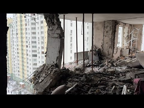 Ρωσική αεροπορική επιδρομή σε πολλές πολυκατοικίες στο Κίεβο: 4 νεκροί, 24 τραυματίες