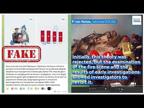 Deepfake βίντεο με λογότυπο του Euronews στοχεύουν τους Ουκρανούς πρόσφυγες στην Ευρώπη