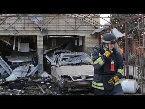 Μία από τις μεγαλύτερες επιθέσεις με μη επανδρωμένα αεροσκάφη στην ουκρανική Ζαπορίζια...