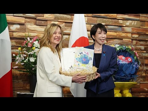 Ιάπωνας και Ιταλός πρωθυπουργοί συζητούν άμυνα και εμπόριο στο Τόκιο, στα γενέθλια της Μελόνι