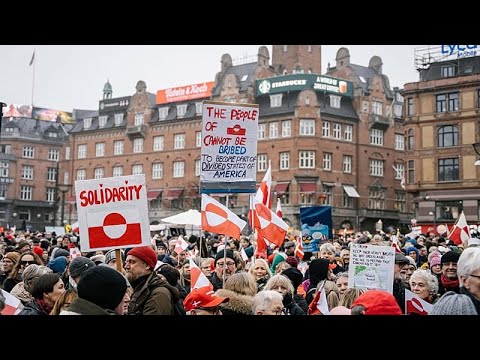 Δανία: Μαζικές διαδηλώσεις με κεντρικό σύνθημα «Κάτω τα χέρια από τη Γροιλανδία»