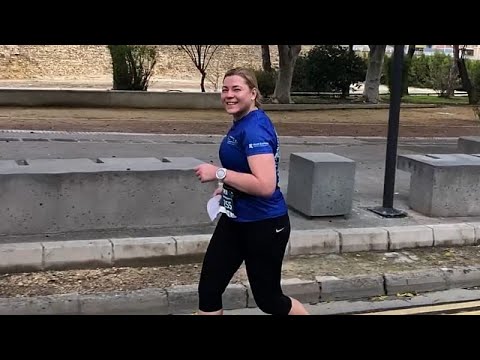 Η εκτελεστική αντιπρόεδρος της Κομισιόν, Χένα Βιρκούνεν, έτρεξε στον Μαραθώνιο της Λευκωσίας