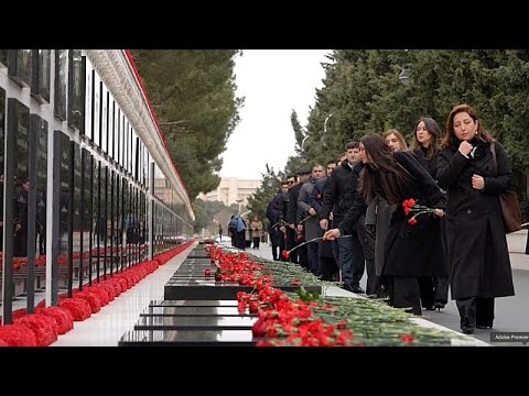 Το Αζερμπαϊτζάν τιμά τα θύματα της σοβιετικής καταστολής της 20ής Ιανουαρίου 1990