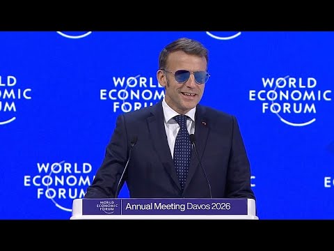 Προτιμούμε τον σεβασμό από τους νταήδες, λέει ο Μακρόν στο Νταβός