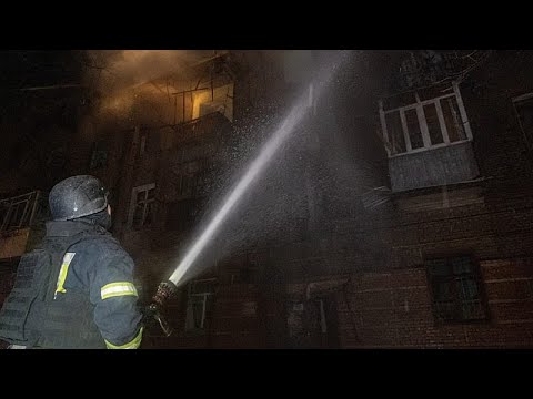 Ουκρανία: «Βροχή» από ρωσικά drones και πυραύλους σε Κίεβο και Χάρκοβο