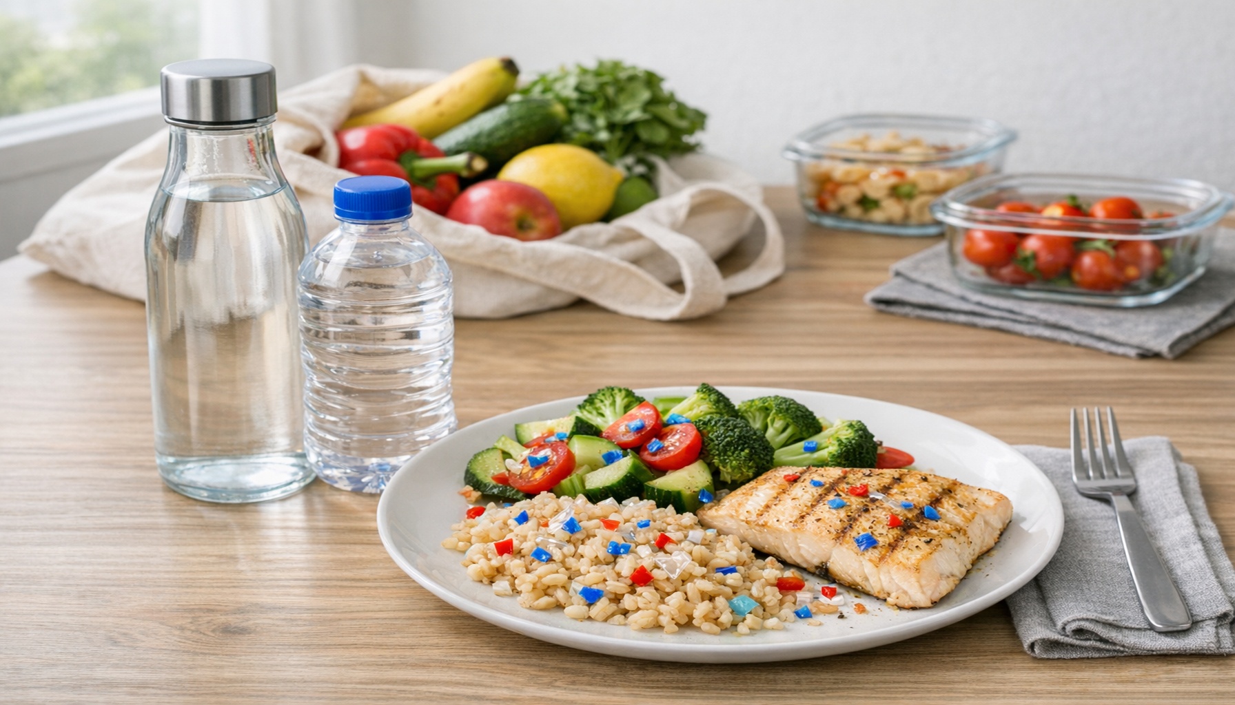 Μικροπλαστικά στη διατροφή: 7 απλές κινήσεις για να τα μειώσεις άμεσα!