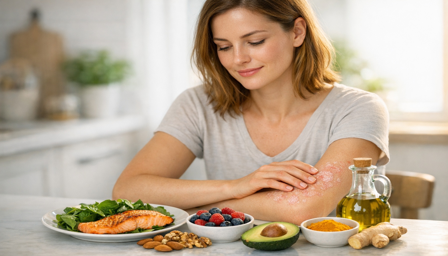 Διατροφή για ψωρίαση: 7 έξυπνες τροφές που ηρεμούν το δέρμα σου!