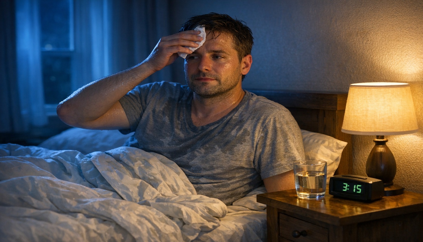 Νυχτερινός ιδρώτας: αιτίες, ύπουλα σημάδια και πώς να προστατευτείς