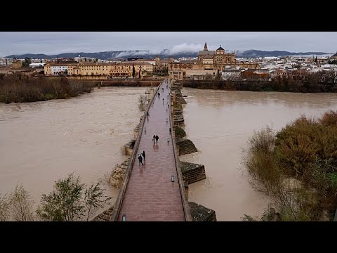 Μετά την κακοκαιρία: εναέρια πλάνα δείχνουν εκτεταμένες πλημμύρες στην Ανδαλουσία