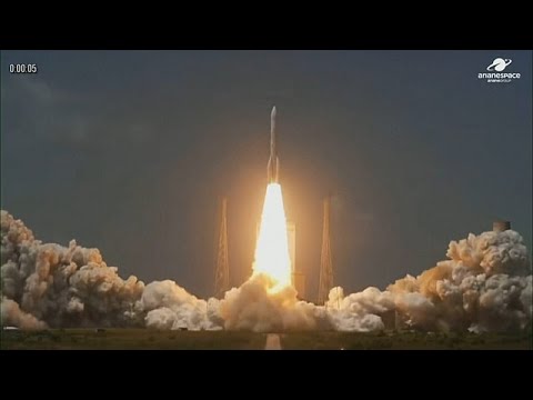 Η ισχυρότερη ευρωπαϊκή ρουκέτα Ariane 64 εκτοξεύεται με δορυφόρους της Amazon