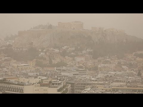 Ελλάδα: Προβλήματα λόγω αφρικανικής σκόνης - Κλειστά τη Δευτέρα τα σχολεία στο Ηράκλειο