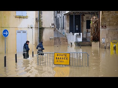 Σε κατάσταση συναγερμού η νοτιοδυτική Γαλλία λόγω ακραίων καιρικών φαινομένων